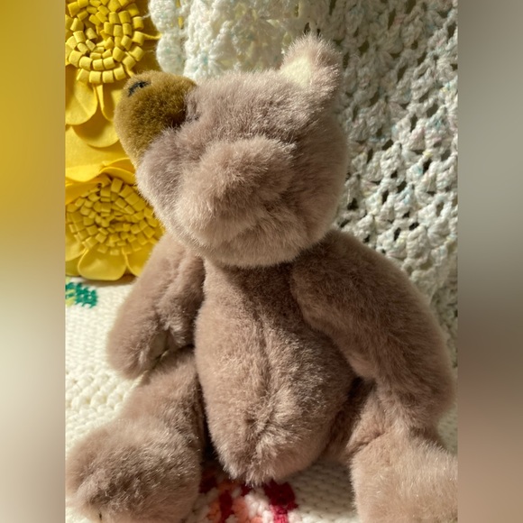 Vintage Jointed Plush Teddy Bear - Eclectic Cottagecore - Picture 6 of 16